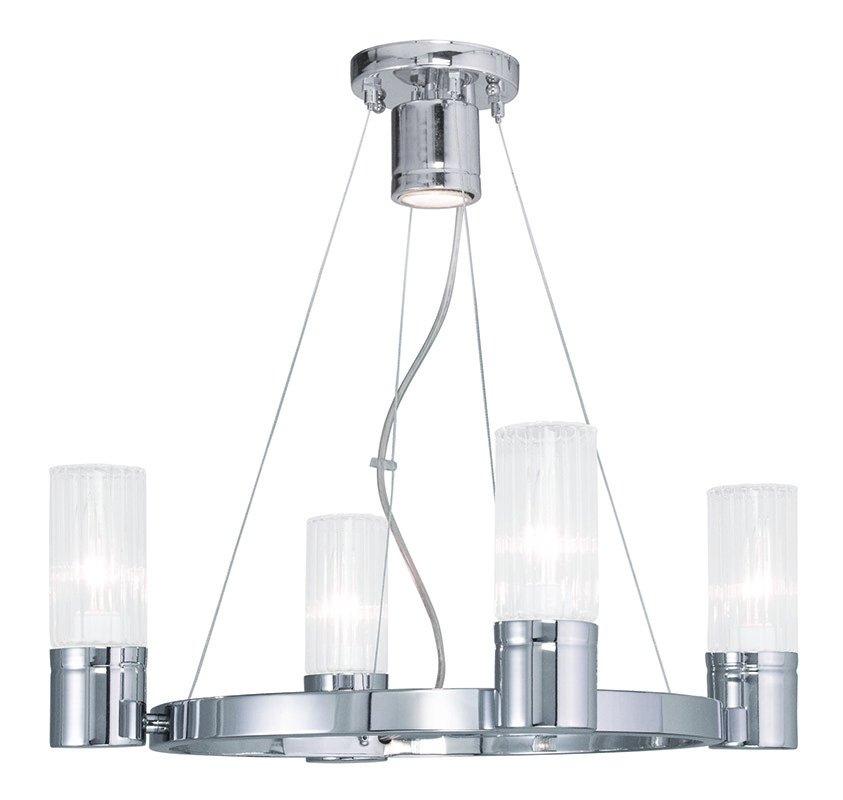 Polished Chrome Livex Lighting 50693-05 Transitional Three Light Mini Chandelier from Midtown Collection Finish Polished Chrome Livex Lighting 50693-05 Transitional Three Light Mini Chandelier from Midtown Collection Finish