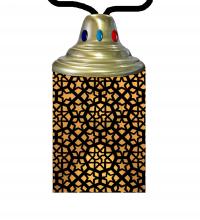Meyda Green 210713 - 5" Wide Tortola Lantern