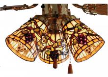 Meyda Green 67013 - 4" Wide Jeweled Grape Fan Light Shade