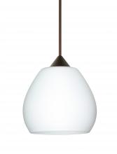 Besa Lighting RXP-560507-LED-BR - Besa Pendant Tay Tay Bronze Opal Matte 1x5W LED