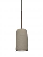 Besa Lighting X-GLIDETN-LED-BR-L - Besa Glide Cord Pendant For Multiport Canopy, Tan, Bronze Finish, 1x2W LED, 15Ft. Cor