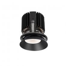 WAC US R4RD1L-F840-BK - Volta Round Shallow Regressed Invisible Trim with LED Light Engine