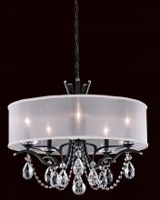Schonbek 1870 VA8305N-51R2 - Vesca 5 Light 120V Chandelier in Black with Radiance Crystal
