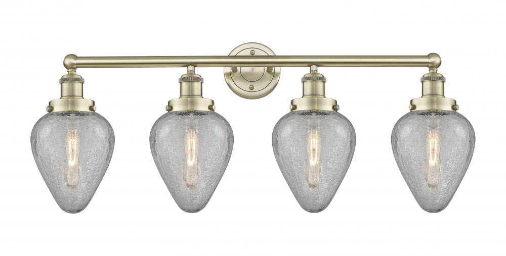 Geneseo - 4 Light - 34 inch - Antique Brass - Bath Vanity Light