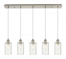 Innovations Lighting 125B-5P-SN-G434-7SDY - Crown Point - 5 Light - 37 inch - Brushed Satin Nickel - Linear Pendant