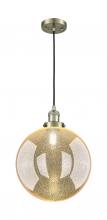 Innovations Lighting 201C-AB-G208-12 - Beacon - 1 Light - 12 inch - Antique Brass - Cord hung - Mini Pendant