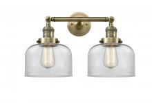 Innovations Lighting 208-AB-G72 - Bell - 2 Light - 19 inch - Antique Brass - Bath Vanity Light