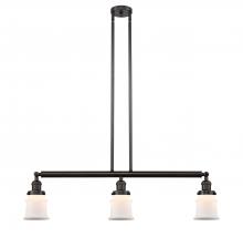 Innovations Lighting 213-OB-G181S - Canton - 3 Light - 39 inch - Oil Rubbed Bronze - Stem Hung - Adjustable Island Light