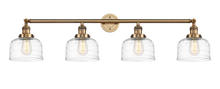 Innovations Lighting 215-BB-G713 - Bell - 4 Light - 44 inch - Brushed Brass - Adjustable Bath Vanity Light