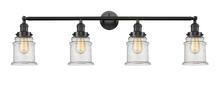 Innovations Lighting 215-OB-G184 - Canton - 4 Light - 42 inch - Oil Rubbed Bronze - Adjustable Bath Vanity Light
