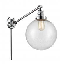 Innovations Lighting 237-PC-G204-10 - Beacon - 1 Light - 10 inch - Polished Chrome -Adjustable Swing Arm