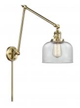 Innovations Lighting 238-AB-G72 - Bell - 1 Light - 8 inch - Antique Brass - Swing Arm