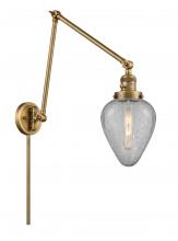 Innovations Lighting 238-BB-G165 - Geneseo - 1 Light - 8 inch - Brushed Brass - Swing Arm