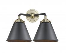 Innovations Lighting 284-2W-BAB-M13-BK - Appalachian - 2 Light - 16 inch - Black Antique Brass - Bath Vanity Light