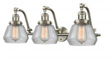 Innovations Lighting 515-3W-SN-G172 - Fulton - 3 Light - 28 inch - Brushed Satin Nickel - Bath Vanity Light
