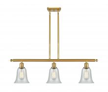 Innovations Lighting 516-3I-SG-G2812 - Hanover - 3 Light - 36 inch - Satin Gold - Cord hung - Island Light