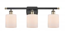 Innovations Lighting 516-3W-BAB-G111 - Cobbleskill - 3 Light - 25 inch - Black Antique Brass - Bath Vanity Light