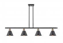 Innovations Lighting 516-4I-BAB-M8-LED - Smithfield - 4 Light - 48 inch - Black Antique Brass - Cord hung - Island Light