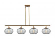 Innovations Lighting 516-4I-BB-G247-LED - Gorham - 4 Light - 48 inch - Brushed Brass - Cord hung - Island Light