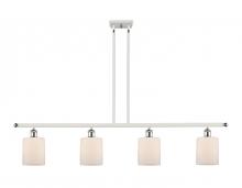 Innovations Lighting 516-4I-WPC-G111 - Cobbleskill - 4 Light - 48 inch - White Polished Chrome - Cord hung - Island Light