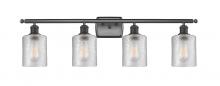 Innovations Lighting 516-4W-BK-G112 - Cobbleskill - 4 Light - 35 inch - Matte Black - Bath Vanity Light