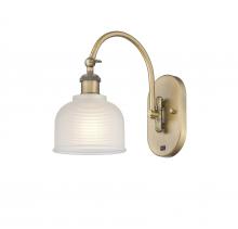 Innovations Lighting 518-1W-BB-G411 - Dayton - 1 Light - 6 inch - Brushed Brass - Sconce