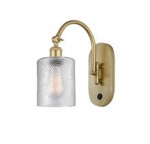 Innovations Lighting 518-1W-SG-G112 - Cobbleskill - 1 Light - 5 inch - Satin Gold - Adjustable Swing Arm