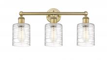 Innovations Lighting 616-3W-BB-G1113 - Cobbleskill - 3 Light - 23 inch - Brushed Brass - Bath Vanity Light