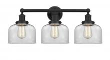 Innovations Lighting 616-3W-BK-G72 - Bell - 3 Light - 26 inch - Matte Black - Bath Vanity Light