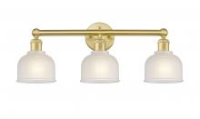 Innovations Lighting 616-3W-SG-G411 - Dayton - 3 Light - 24 inch - Satin Gold - Bath Vanity Light