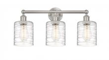 Innovations Lighting 616-3W-SN-G1113 - Cobbleskill - 3 Light - 23 inch - Brushed Satin Nickel - Bath Vanity Light