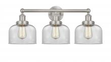Innovations Lighting 616-3W-SN-G72 - Bell - 3 Light - 26 inch - Brushed Satin Nickel - Bath Vanity Light