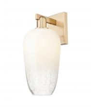 Innovations Lighting 716-1W-CB-G484-7OP - Brookhaven Flute - 1 Light - 6 inch - Champagne Bronze - Sconce