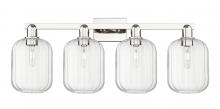 Innovations Lighting 716-4W-PN-G460-7CL - Preston - 4 Light - 36 inch - Polished Nickel - Bath Vanity Light