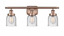 Innovations Lighting 916-3W-AC-G54 - Bell - 3 Light - 26 inch - Antique Copper - Bath Vanity Light