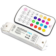 Dainolite CB-RGB - RF Wireless RGB Controller Kit with 6 Modes Loop for LED Strip Light, MAX 216W for 24VDC input.
