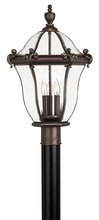 Hinkley 2441CB - Large Post Top or Pier Mount Lantern